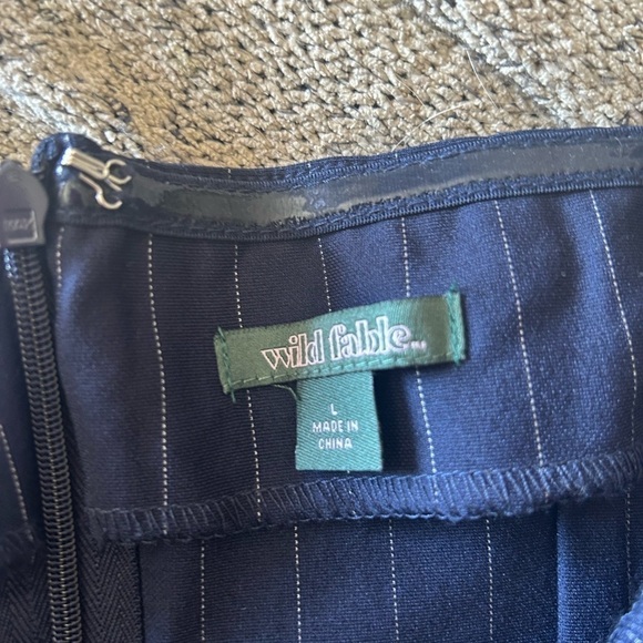 NWT Wild Fable Navy Strapless Mini Dress with Matching Blazer - Picture 7 of 15